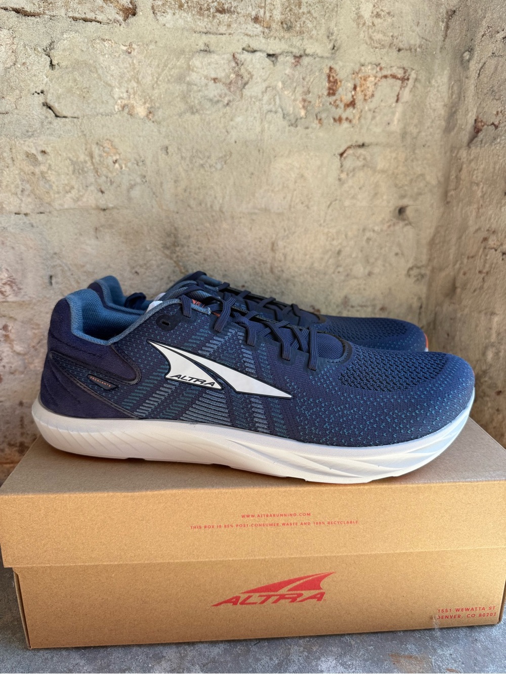 NIB Altra x Smartwool Escalante 4 Navy Men’s Size 12